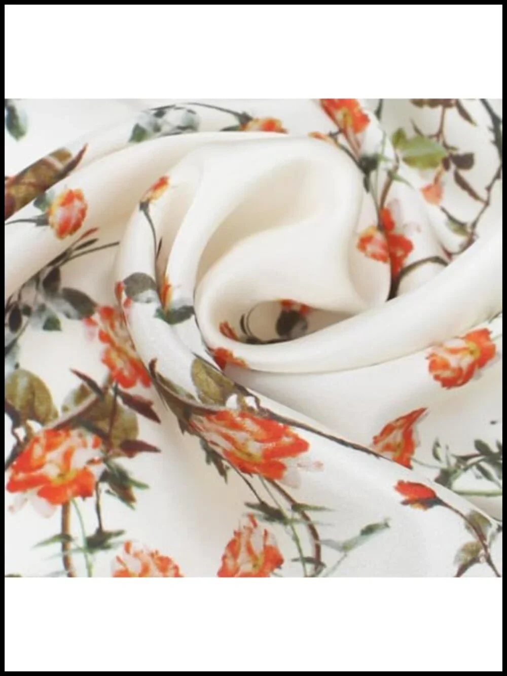 100% Mulberry Silk Scarf - 21